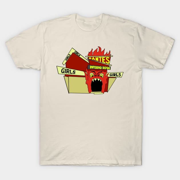 Dante's Inferno Beetlejuice Club T-Shirt by Blaze_Belushi